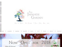 Tablet Screenshot of japanesegarden.co.uk